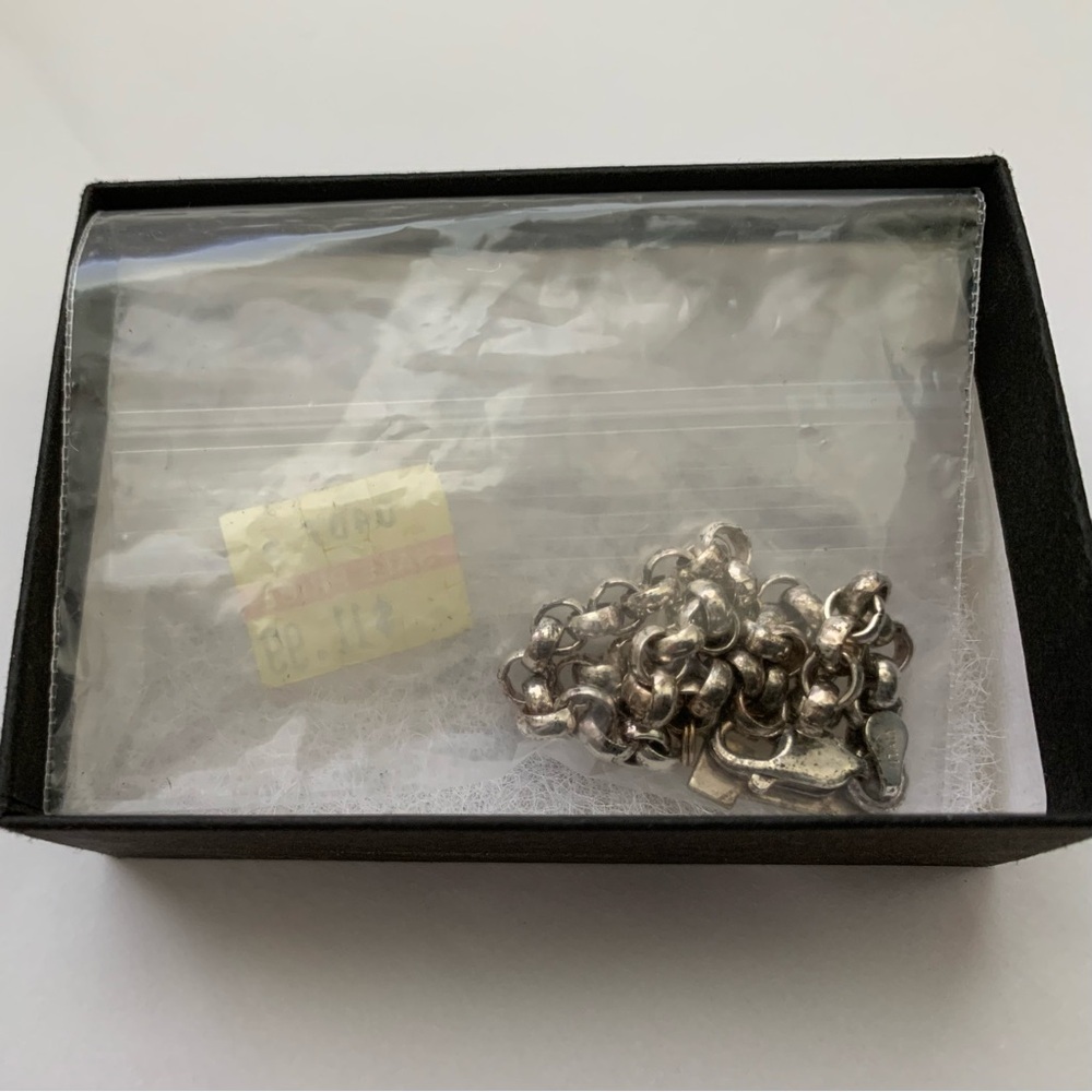 STERLING SILVER VINTAGE VANDERBILT UNIVERSITY CHARM BRACELET MADE IN ITALY NIB - Picture 7 of 11